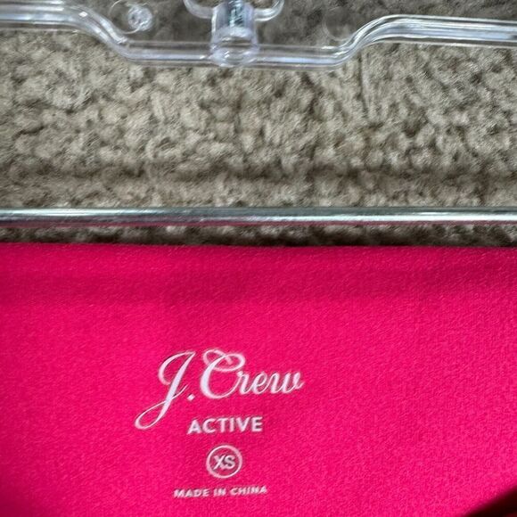 J.Crew‎ Active Leggings Womens Size XS Hot Pink Cloud Stretch High Rise Athletic - Picture 9 of 12